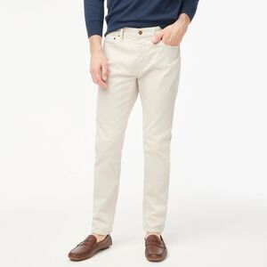 NWT J. Crew Slim-Fit Garment-Dyed Five-Pocket Pant in Stone
